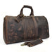 The Bjarke Weekender | Handcrafted Leather Duffle Bag STEEL HORSE LEATHER