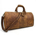 The Bjarke Weekender | Handcrafted Leather Duffle Bag STEEL HORSE LEATHER