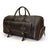The Bard Weekender | Handmade Leather Duffle Bag STEEL HORSE LEATHER