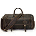 The Bard Weekender | Handmade Leather Duffle Bag STEEL HORSE LEATHER