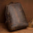 The Vernon Backpack | Genuine Vintage Leather Minimalist Backpack STEEL HORSE LEATHER