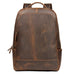 The Vernon Backpack | Genuine Vintage Leather Minimalist Backpack STEEL HORSE LEATHER