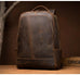 The Vernon Backpack | Genuine Vintage Leather Minimalist Backpack STEEL HORSE LEATHER