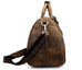 The Brandt Weekender | Small Leather Duffle Bag STEEL HORSE LEATHER