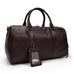 The Endre Weekender | Vintage Leather Duffle Bag STEEL HORSE LEATHER