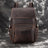 The Helka Backpack | Genuine Vintage Leather Backpack STEEL HORSE LEATHER