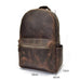 The Calder Backpack | Handcrafted Leather Backpack STEEL HORSE LEATHER
