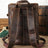 The Raoul Backpack | Handmade Vintage Leather Backpack STEEL HORSE LEATHER