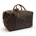 The Eira Duffle Bag | Vintage Leather Weekender STEEL HORSE LEATHER