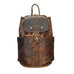 The Olaf Rucksack | Vintage Leather Travel Backpack STEEL HORSE LEATHER
