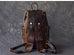 The Olaf Rucksack | Vintage Leather Travel Backpack STEEL HORSE LEATHER