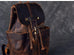 The Olaf Rucksack | Vintage Leather Travel Backpack STEEL HORSE LEATHER