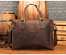 The Viggo Briefcase | Genuine Leather Messenger Bag STEEL HORSE LEATHER