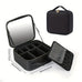 4K LED Vanity Case with Mirror - LuggageDesigners