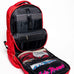 Red Polyester Carry-On Patented Backpack (Only 300 Made) Sole Premise