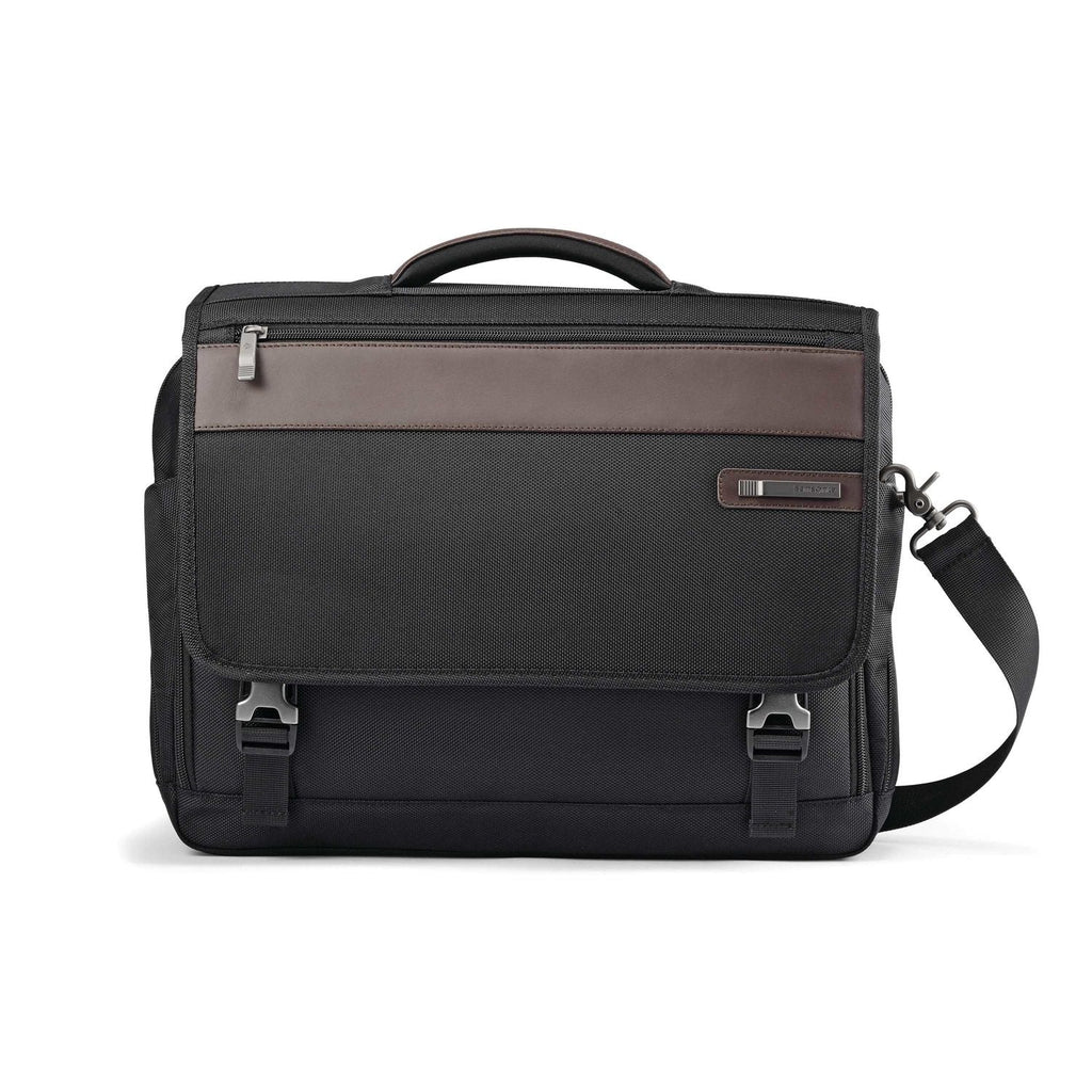 Samsonite Kombi Flapover Briefcase Black Samsonite