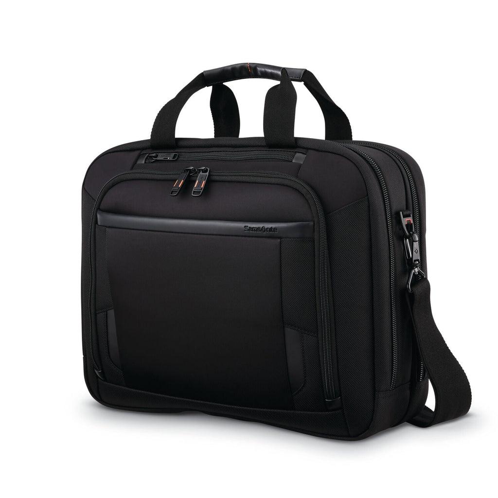 Samsonite Pro Double Compartment Brief Black Samsonite