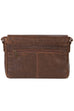 Scully Aerosquadron Collection Leather Messenger Brief Walnut Scully