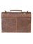 Scully Aerosquadron Collection Leather Satchel Brief Walnut Scully