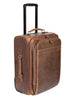 Scully Aerosquadron Collection Leather Wheeled Carry On Walnut Scully