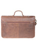 Scully Aerosquadron Leather Briefcase with Flap closure with quick release buckles Scully