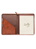 Scully Antique Calf Leather zip letter pad Scully