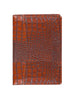 Scully Croco/Ostrich Leather ruled journal Scully