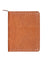 Scully Croco/Ostrich Leather zip planner and letter pad Scully