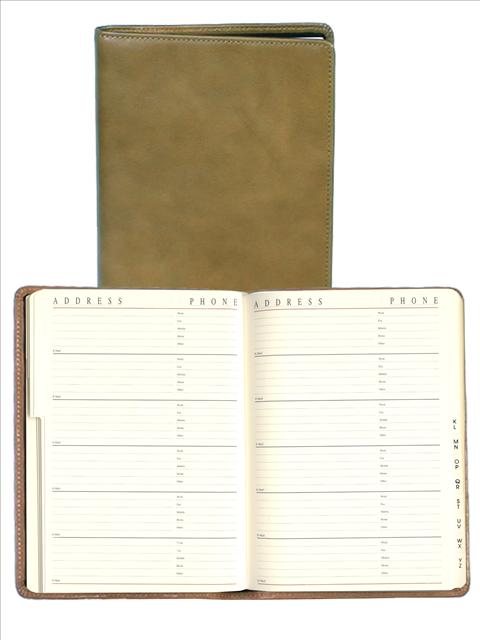 Scully Italian Leather tel/address book Scully