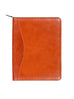 Scully Italian Leather Zip Planner Sunset
