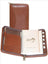 Scully Leather Canyon Zip Pocket Planner Brown Scully