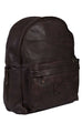 Scully Leather Goat Washed Backpack Chocolate Scully