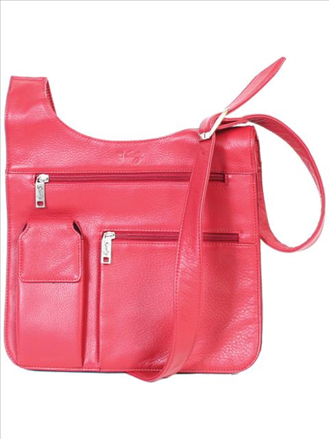 crossbody bag for travel ladies Scully Red Ladies Travel BAG