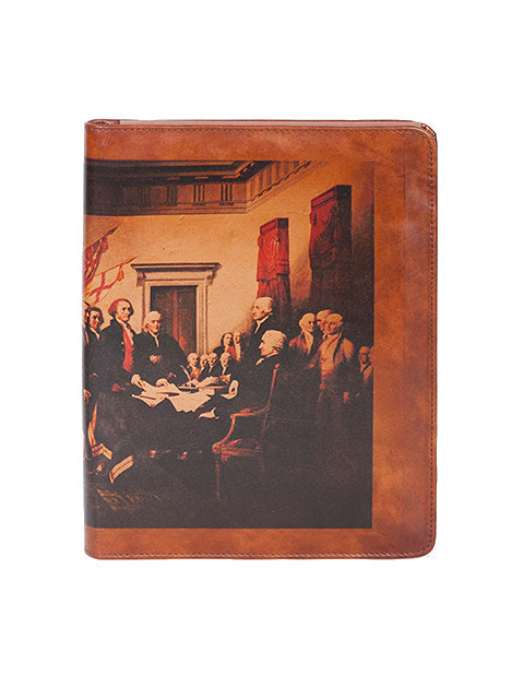 Scully Leather Letter Size Pad Printed Cover Aloe