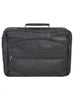 Scully Leather Soft Plonge Laptop Briefcase Black Scully