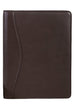 Scully Leather Soft Plonge Letter Size Pad Chocolate