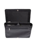 Scully Leather Soft Plonge Messenger Brief Black Scully