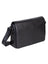 Scully Leather Soft Plonge Messenger Brief Black Scully