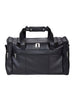 Scully Leather Soft Plonge Top Zip Duffel Bag Black Scully