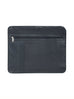 Scully Leather Soft Plonge Zip Envelope Black Scully