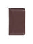 Scully Leather Soft Plonge Zip Pocket Planner Chocolate