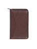 Scully Leather Soft Plonge Zip Pocket Planner Chocolate