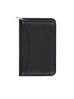 Scully Leather Soft Plonge Zip Pocket Planner Black