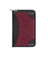 Scully Leather Suede Zip Pocket Planner Burgundy