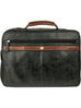 Scully Leather Travel Bag Black Scully