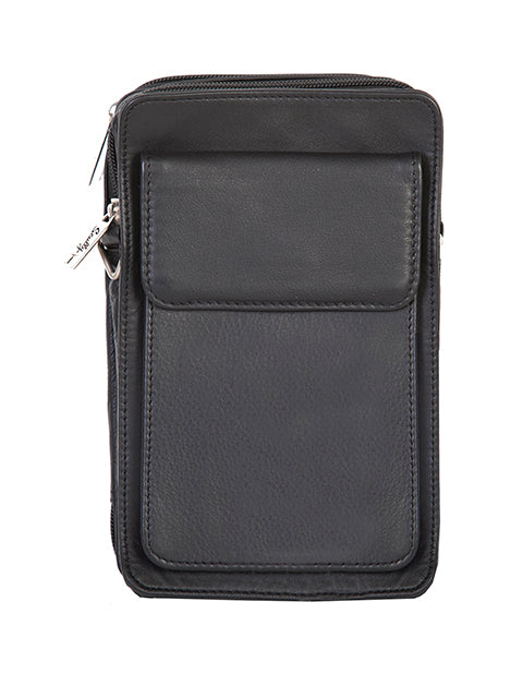 Scully Leather travel bag Black Scully