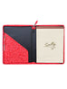 Scully New Tooled Leather zip letter pad Scully