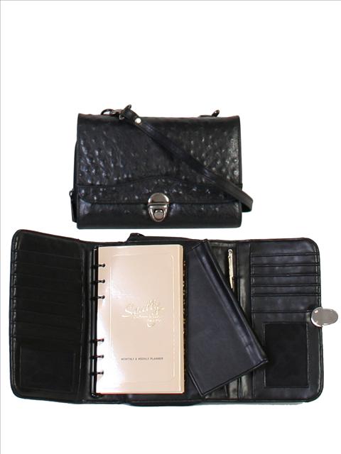 Scully Ostrich 6 ring complete organizer Scully