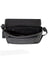 Scully Sanded Calf Leather Crossbody Messenger Brief Black Scully