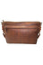 Scully Sierra Collection Leather Messenger Bag Brown